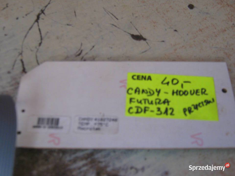 Candyhoover Futura cdf 312 przyciski 41027240 Zmywarki Nowy Sącz