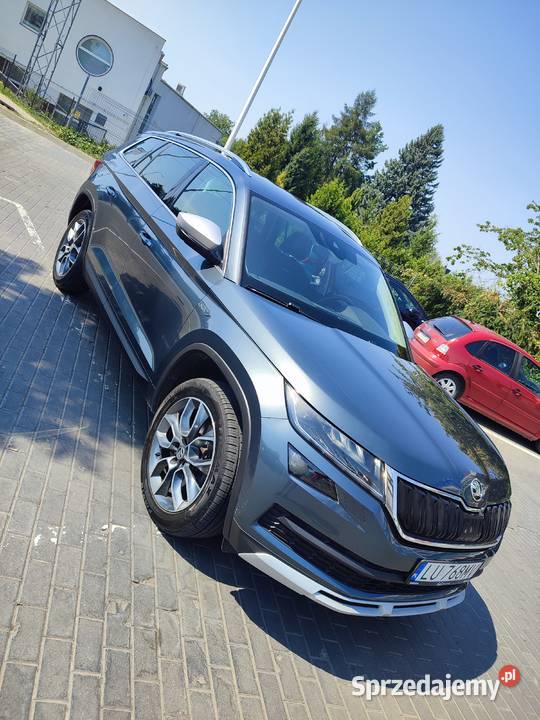 Szkoda Kodiaq SCOUT 20tdi 190 44 2018 salon Lublin
