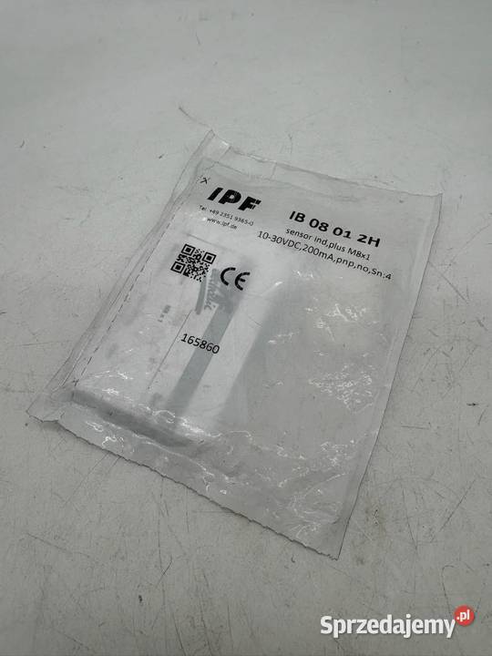 IPF Electronic IB 08 01 2H Czujnik indukcyjny Warszawa sprzedam