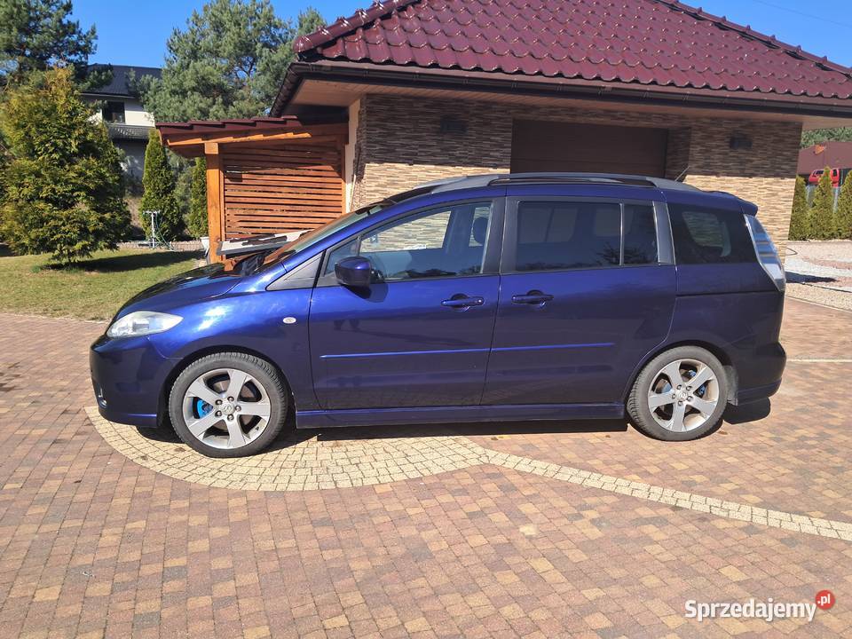 Mazda 5 2007 20 diesel 143 7 osobową nieuszkodzony mazowieckie Wyszków