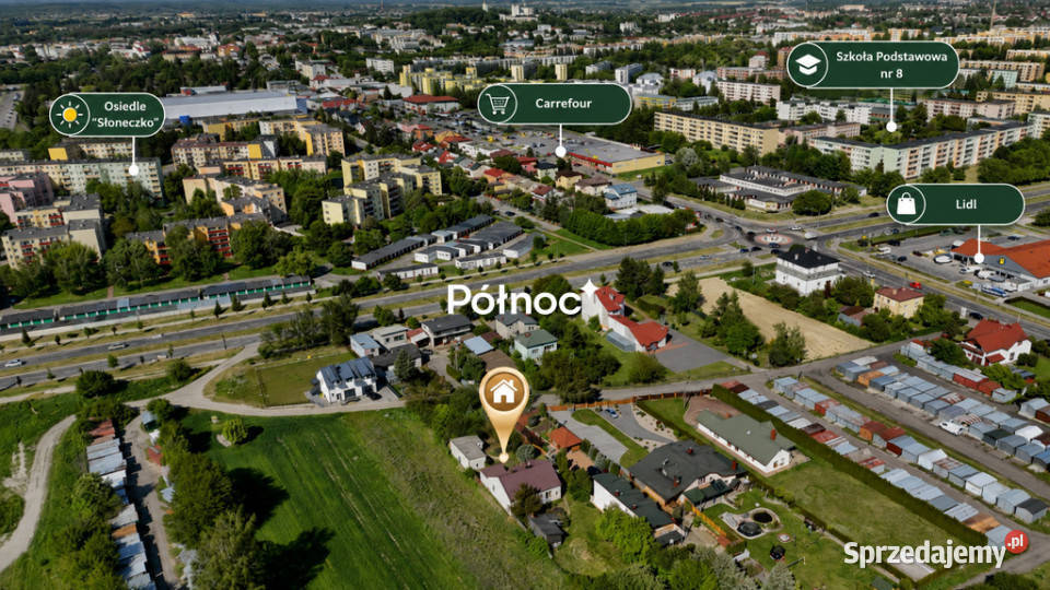 Przestronny parterowy dom Lwowskiej Chełm