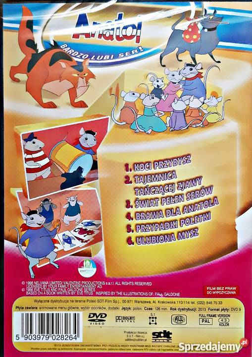 ANATOL KOCI PRZYBYSZ DVD Kalisz sprzedam