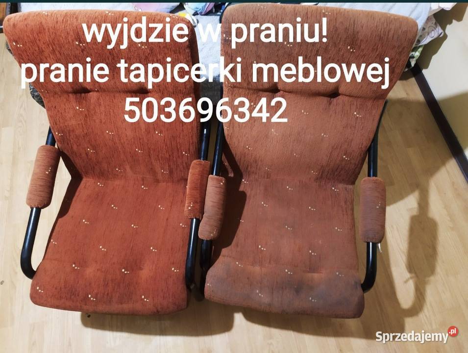 Pranie czyszczenie tapicerki meblowej Usługi śląskie Zabrze