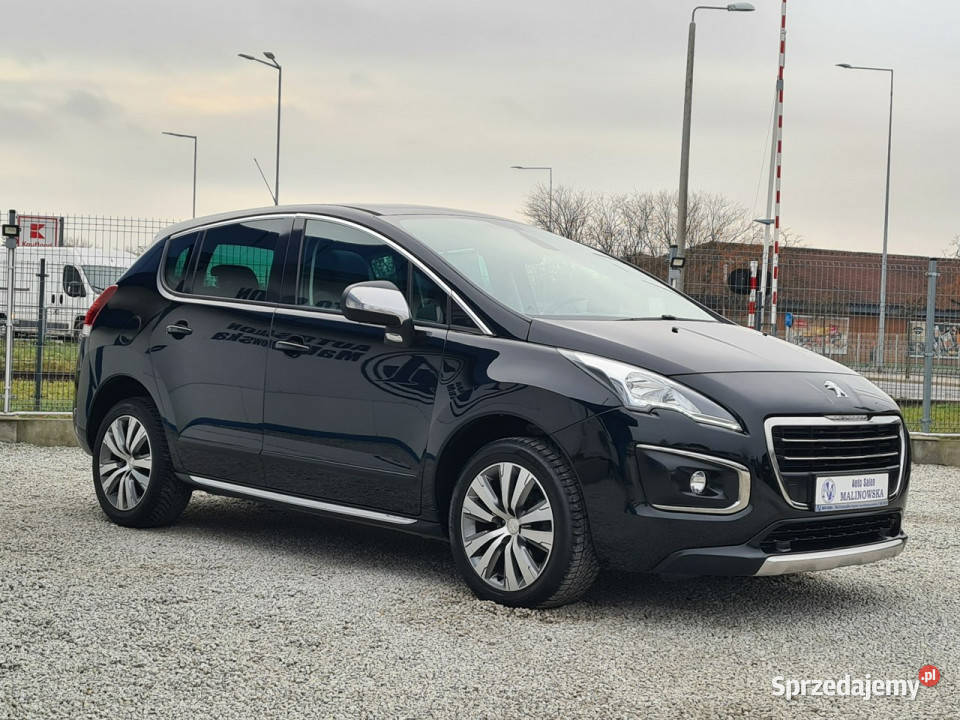 Peugeot 3008 SzklanyDach Navi Kamera HeadUp PDC Wągrowiec