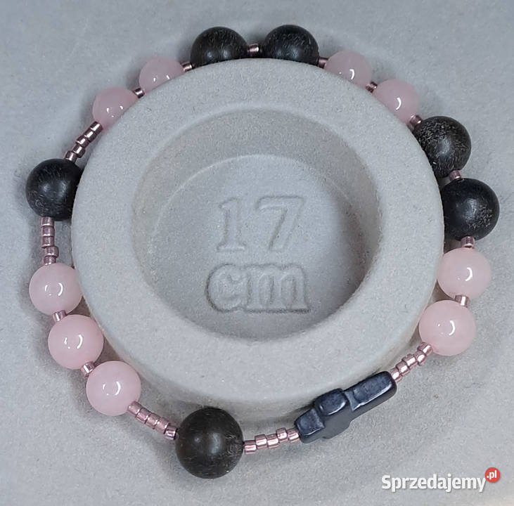 Bransoletka dziesiątka różańca BURSZTYN bałtycki