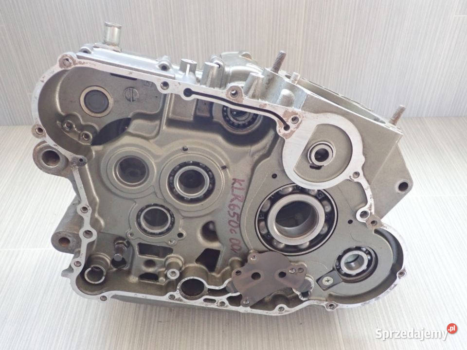 Blok Dwa katery prawy lewy Kawasaki KLR 650 c lubuskie Strzelce Krajeńskie