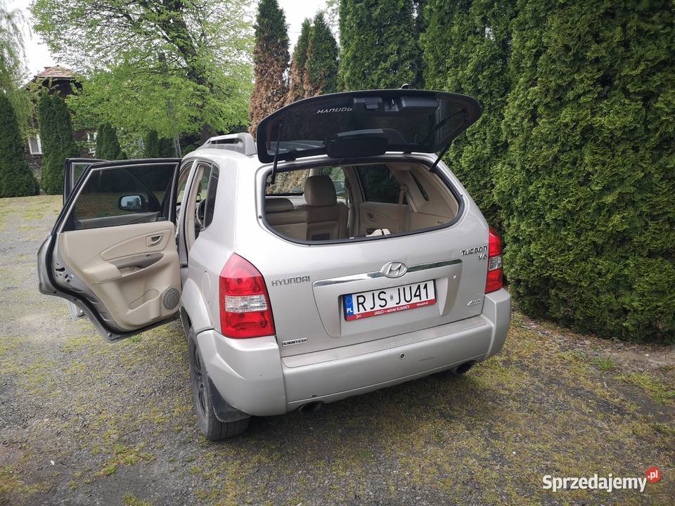 Hyundai Tucson 27 LPG 4x4 175 Automat Skóra Jasło