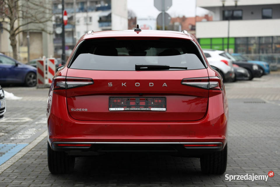 koda Superb IV 2023 łopatki zmiany biegów Tychy