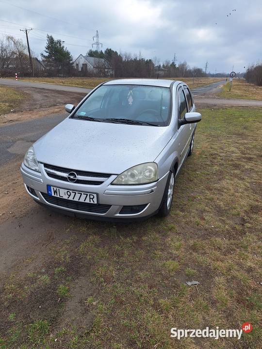 Opel Corsa 12 klimatyzacja srebrny Legionowo