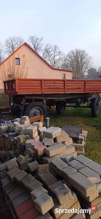 Przyczepa Autosan D47 nieuszkodzony Przyczepy rolnicze Karszyn