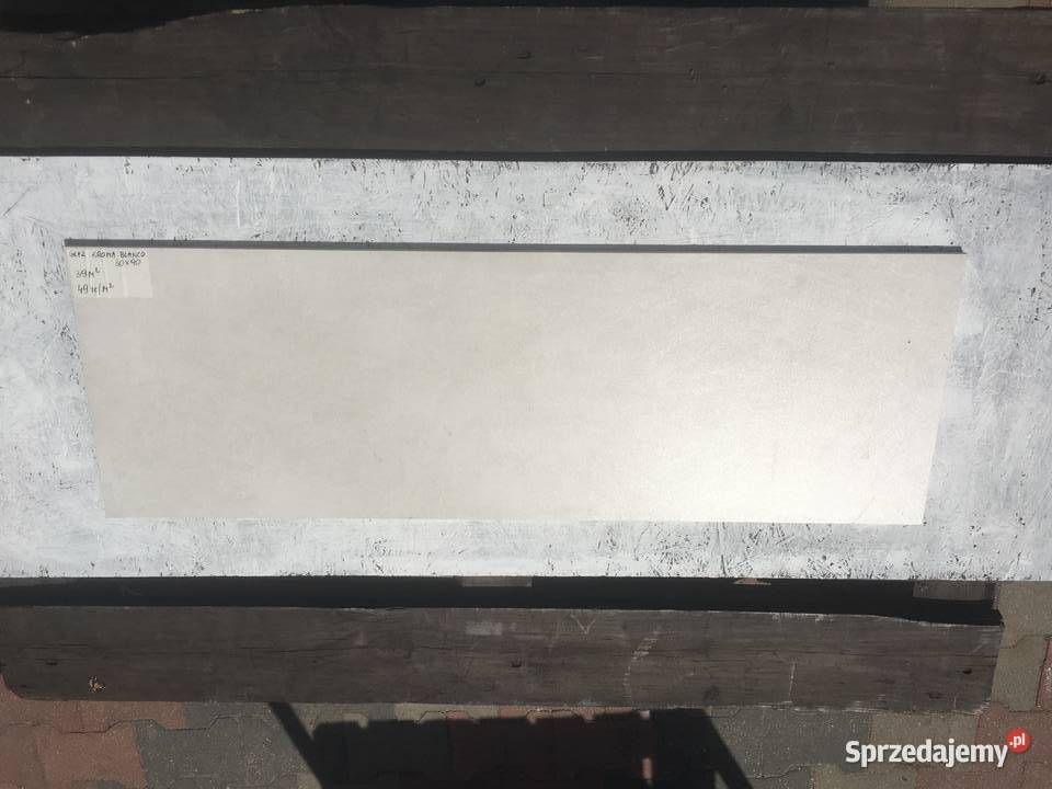 Glazura płytka ścienna kroma blanco 298x898 rett