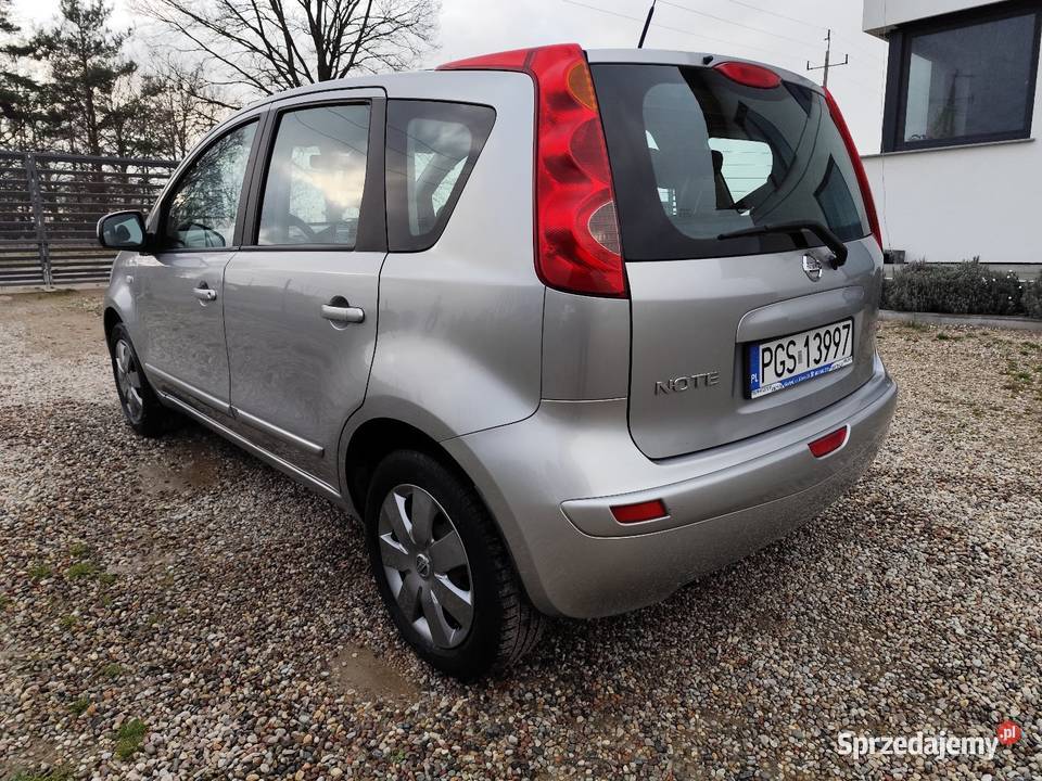 2008 Nissan Note 14 benzyna FILM dolnośląskie Siekierowice