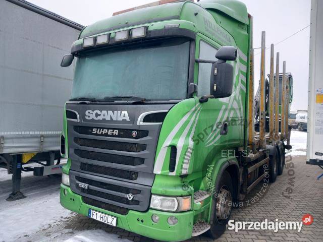 Ciężarówka do transportu drewna SCANIA R560 Magnice