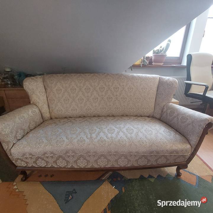 Sofa tapicerowana z dwoma fotelami Warszawa