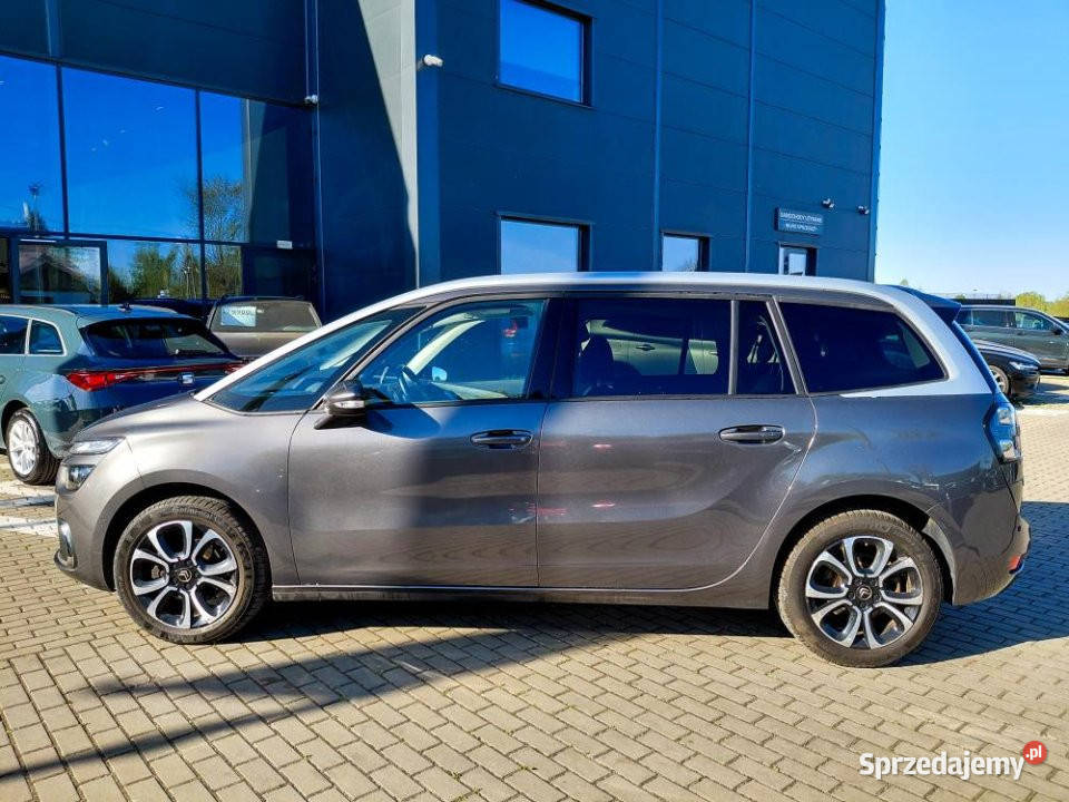 Citroen C4 SpaceTourer 2019r FV23 7 MIEJSC BLIS małopolskie Kraków sprzedam