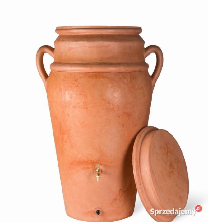 Zbiornik na deszczówkę Amfora 400L z pokrywą Łańcut sprzedam