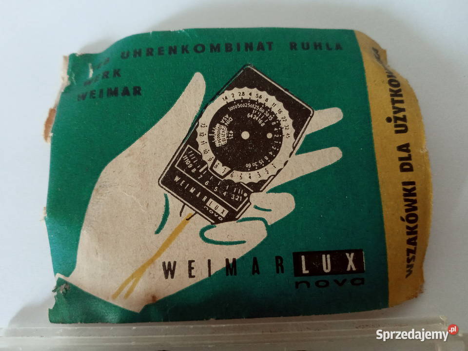 Stary światłomierz WEIMAR LUX NOVA