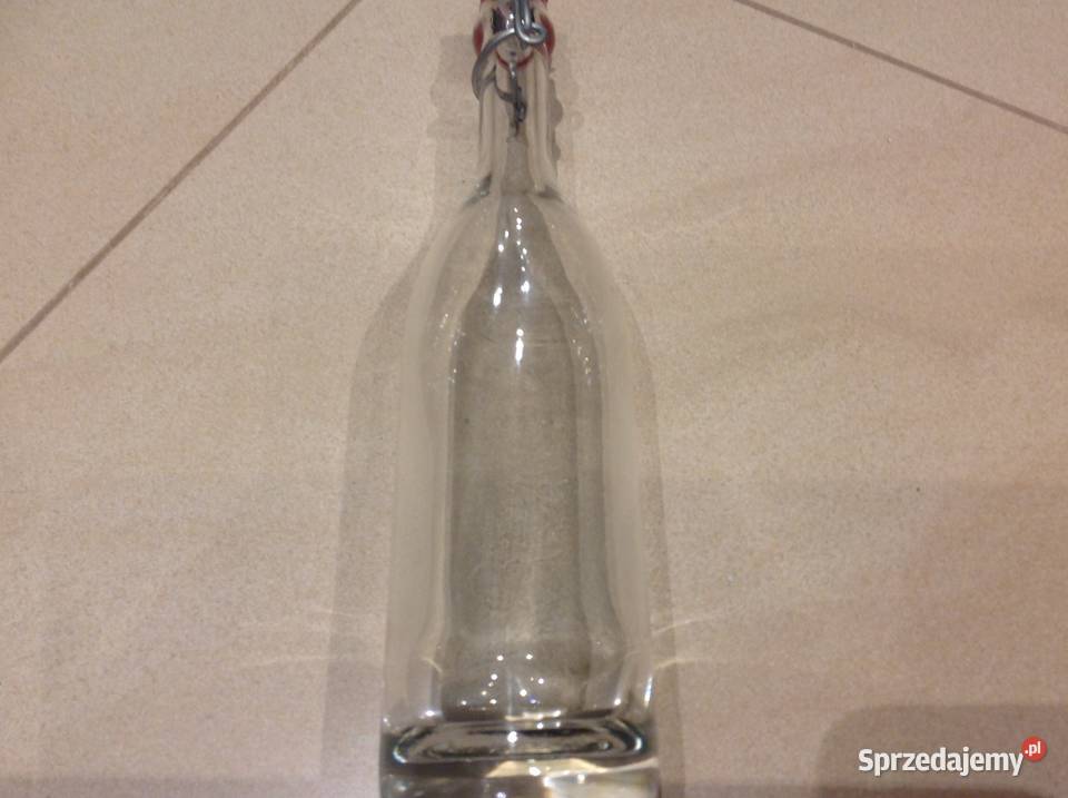 Stara Butelka Szklana KEFLA DEPOSE z Ceramicznym Porcelana i szkło Nowa Sól sprzedam