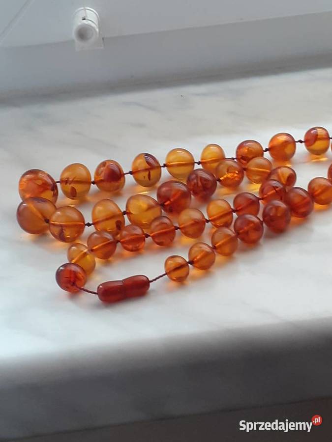 Naszyjnik z bursztynu sprzedam