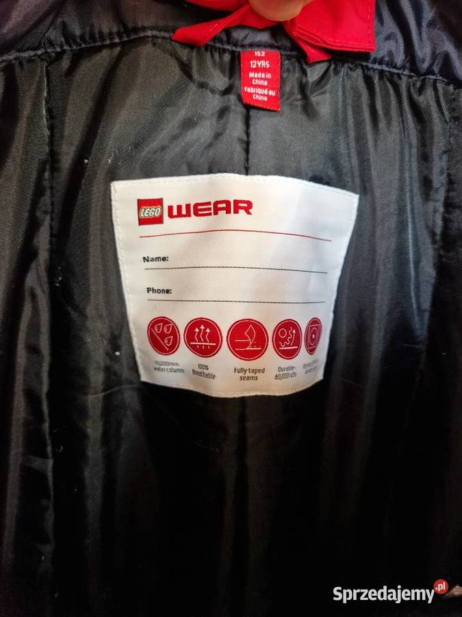 Nowe spodnie narciarskie Lego dziewczynki 12 lat Bibice