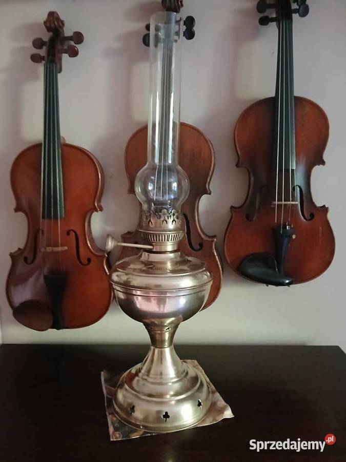 Mosiężna lampa naftowa Kraków sprzedam