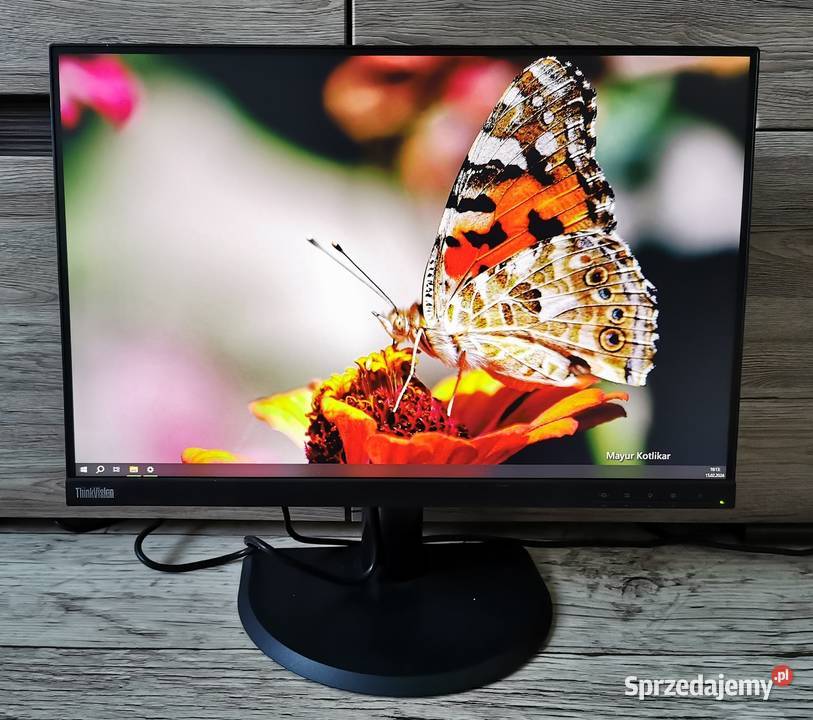 Monitor Lenovo T24d10 24 IPS FullHD HDMI DP VGA Monitory i projektory Jankowice