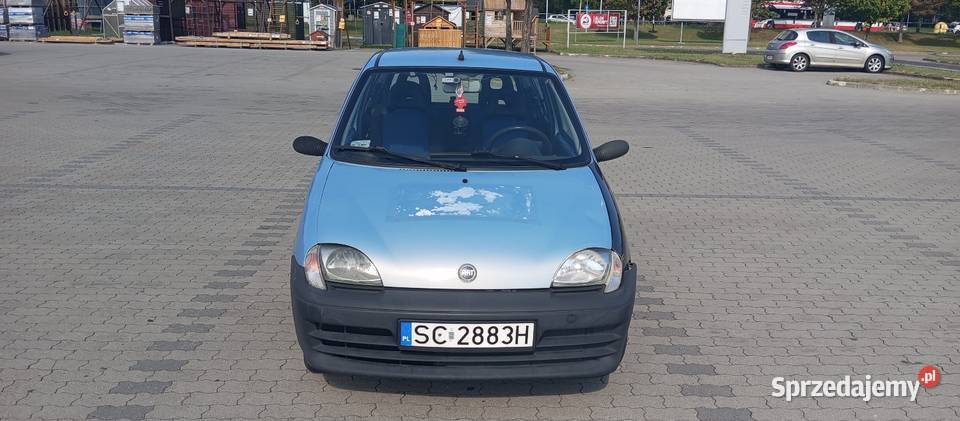 Fiat Seicento 11 lpg dostawcy Uber eats Glovo śląskie Częstochowa