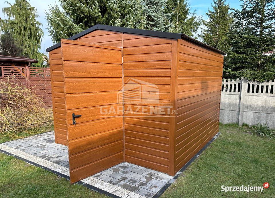 SCHOWEK DOMEK OGRODOWY 3x3 m DWUSPADOWY DRZWI Łapanów sprzedam