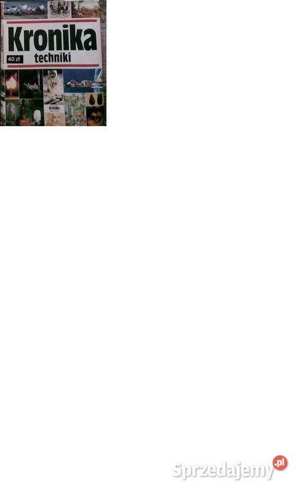 Kronika techniki twarda z obwolutą podlaskie Białystok