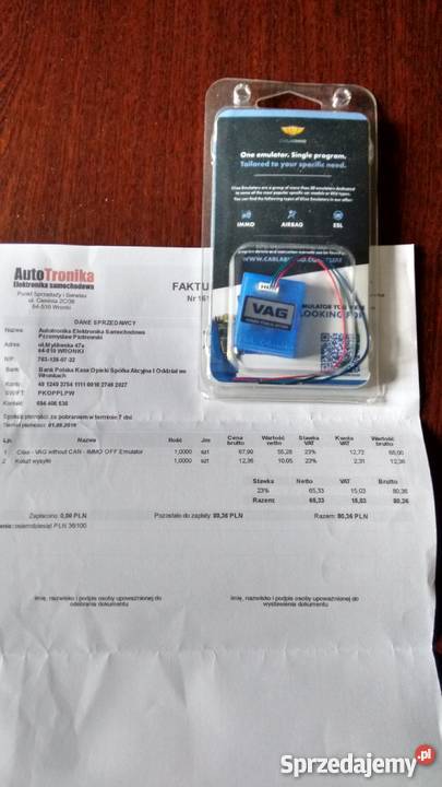 Emulator immobilisera VAG 742