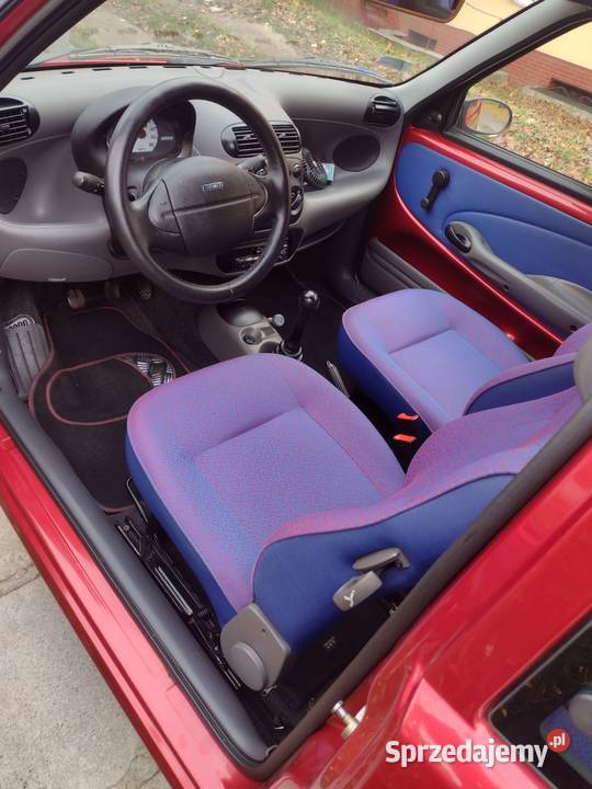 Fiat Seicento 09 2000 r faktura zakupu 899cm3 Wałbrzych