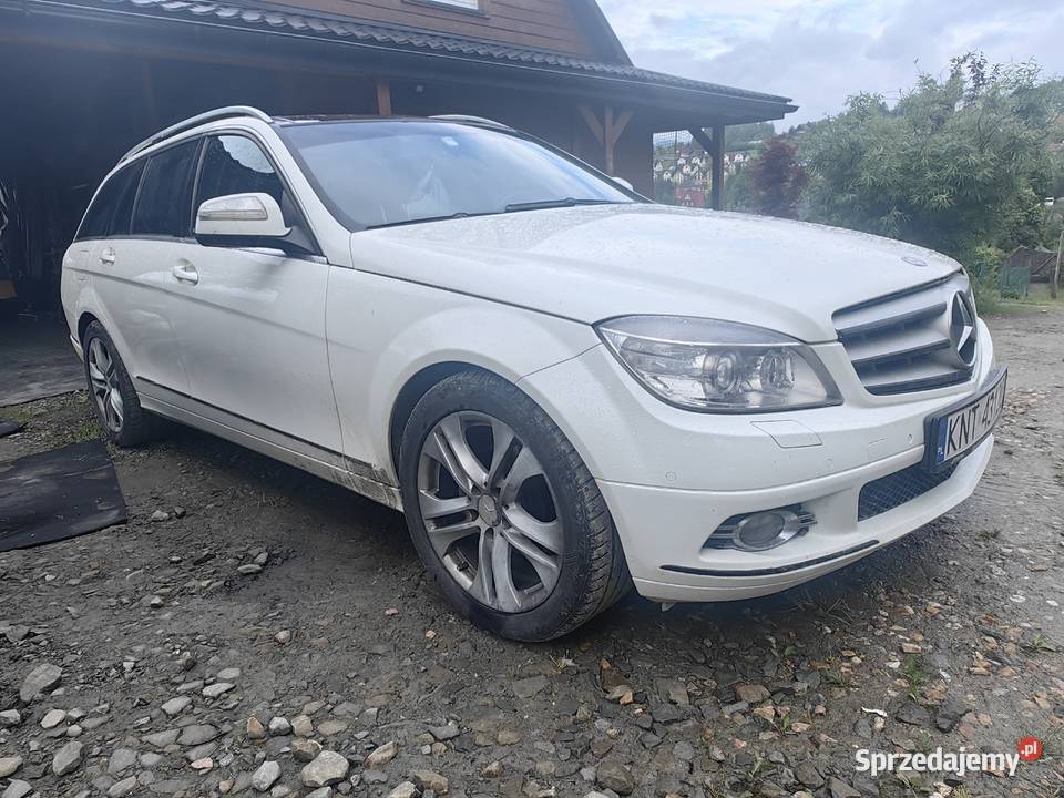 Mercedes C klasa w204 kombi 2008 18 benzyna 1796cm3 małopolskie Rabka-Zdrój