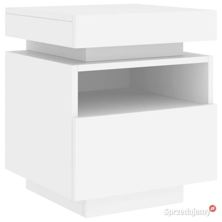 Szafka nocna z oświetleniem LED biała 40x39x485 Warszawa sprzedam