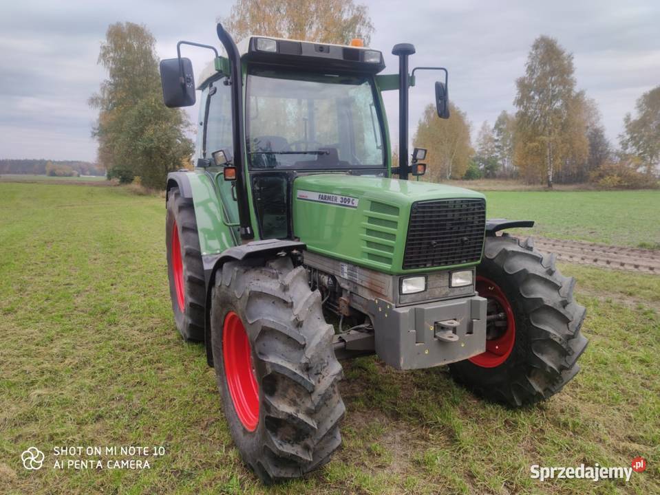 Fendt 309c Mechaniczny ciągnik 4 cyl Turbo moc Łobżenica