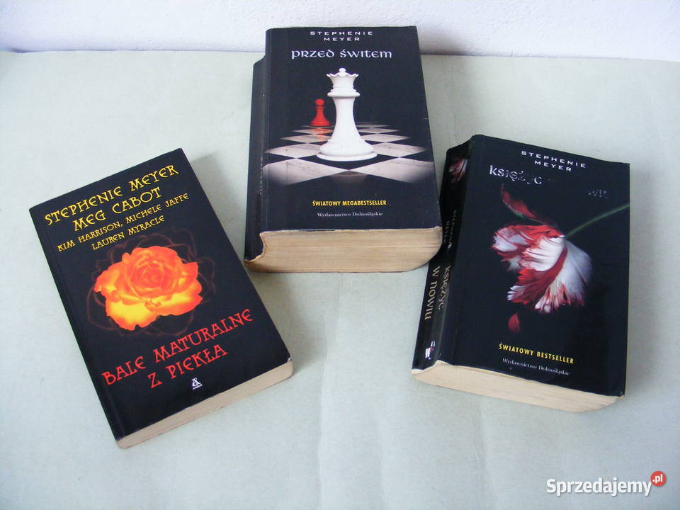Meyer x 3 Księżyc w nowiu Przed świtem Bale fantasy Oborniki Śląskie