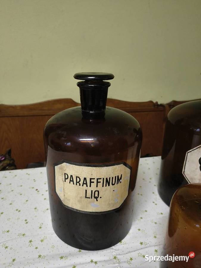 Stare butelki apteczne duże Chorzew