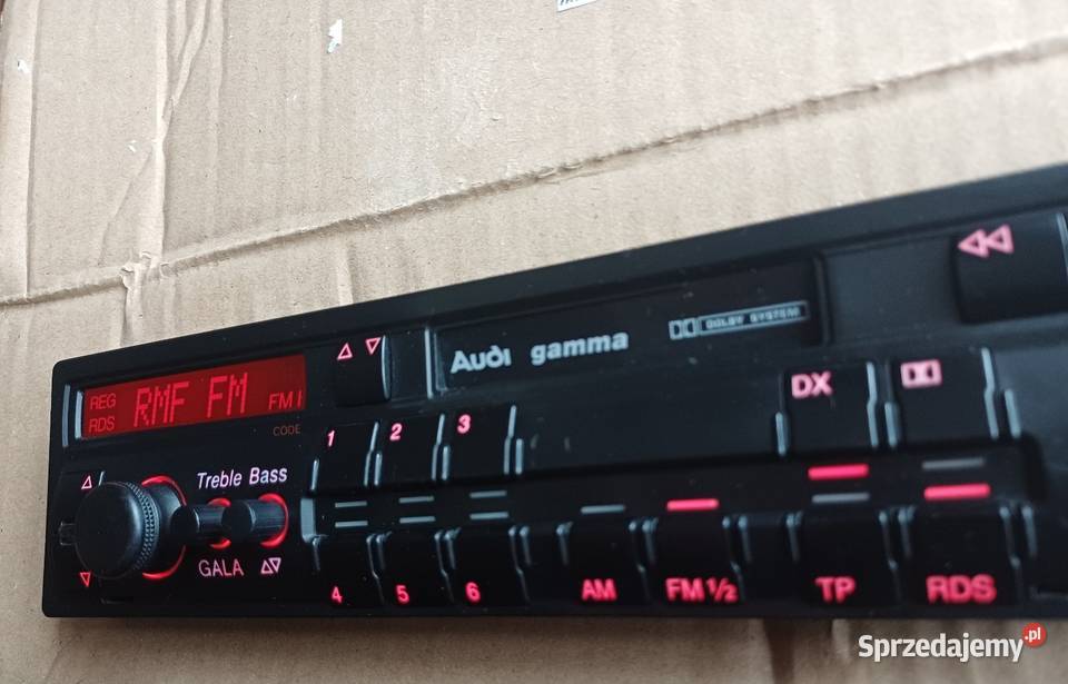 Radio Audi Gamma CC podkarpackie Liskowate sprzedam