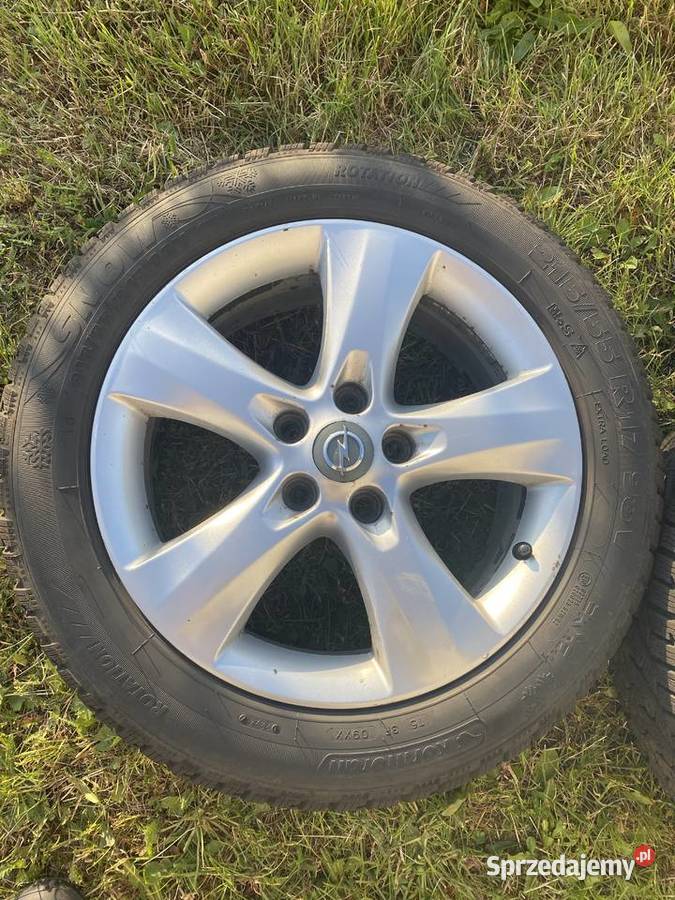 Opony zimowe z alufelgami Opel lubuskie Chociszewo
