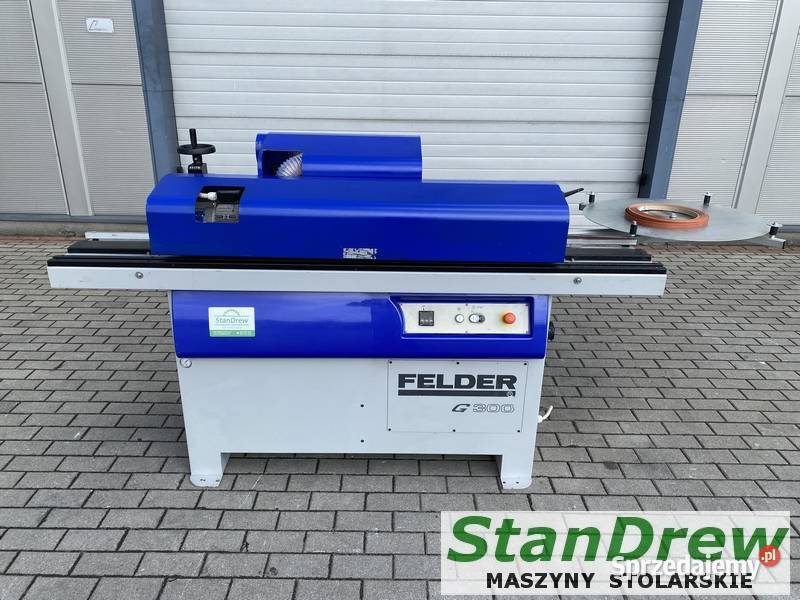 Okleiniarka prostoliniowa FELDER G 300 Produkcja pomorskie Mojusz
