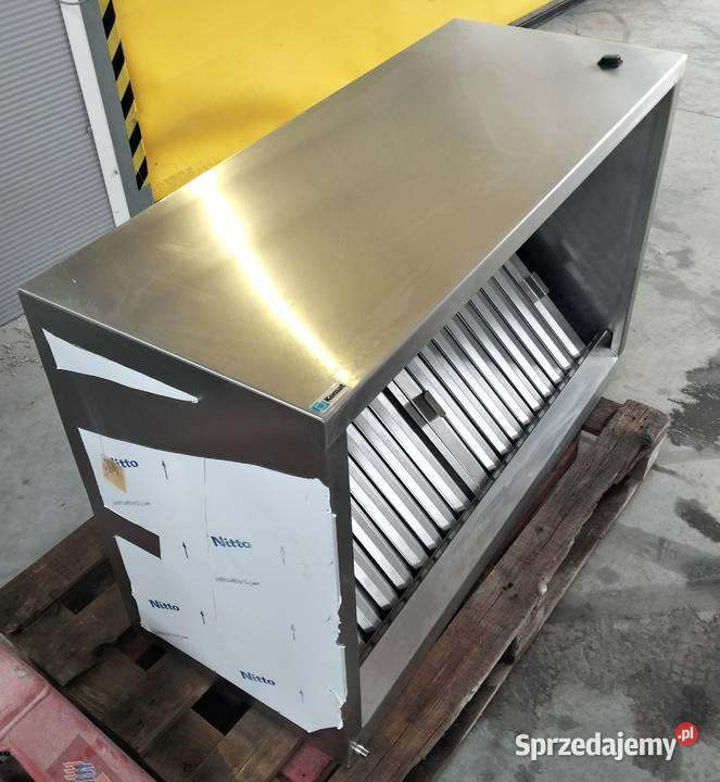 Okap skrzyniowy gastronomiczny 110x45x70