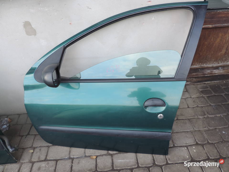 DRZWI LEWY PRZÓD PRZEDNIE PEUGEOT 206 HB 5D KQM małopolskie Nowy Sącz