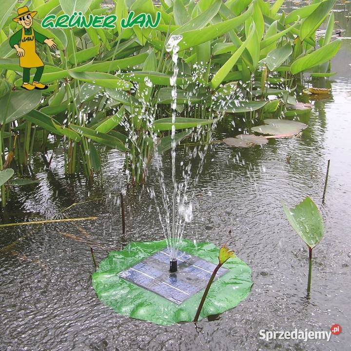 SOLARNA FontannaPływająca POMPAOCZKO Łódź