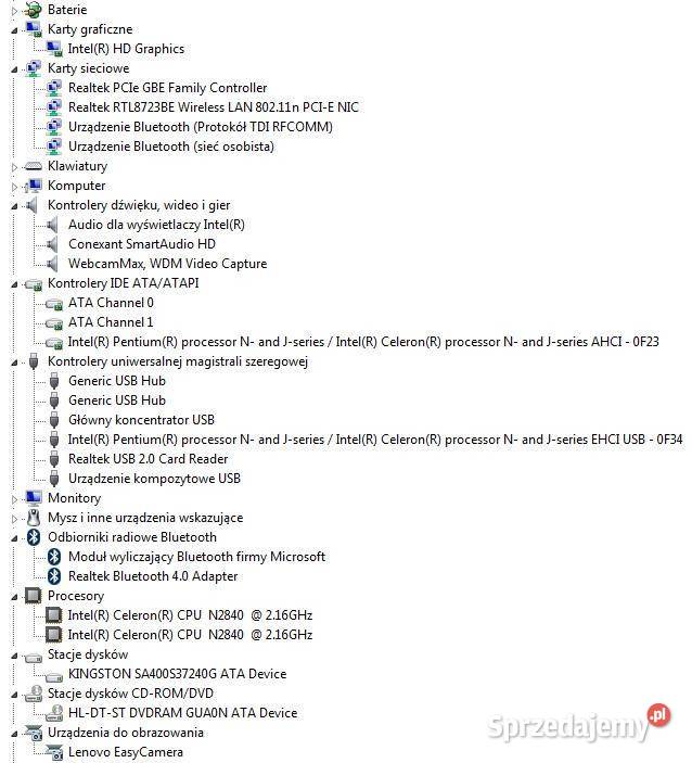 Lenovo G5030 sprawny i kompletny HDMI  zachodniopomorskie Szczecin