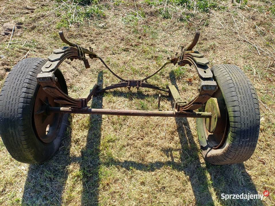 Osie do starego wozu przyczepy Kalino