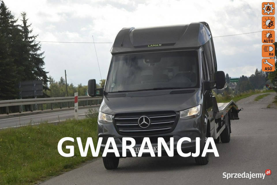 Mercedes Sprinter 907 autolaweta 55 t tachograf Sędziszów Małopolski