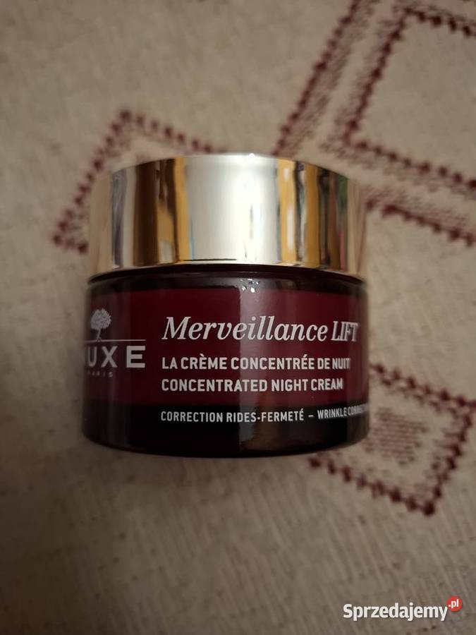 NUXE merveillance lift krem na noc 50 ml sam Warszawa sprzedam