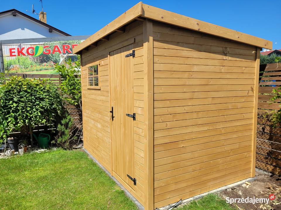 Domek narzędziowy ogrodowy nowoczesny 3x2 montaż dolnośląskie Wrocław
