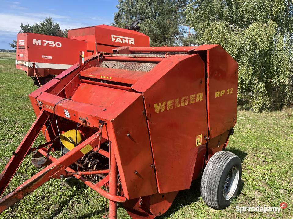 Prasa Rolująca Welger Rp 12 Sprowadzona Jędrzejów