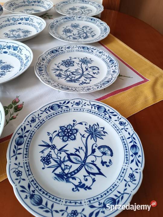 Porcelana na części wzory cebulowe