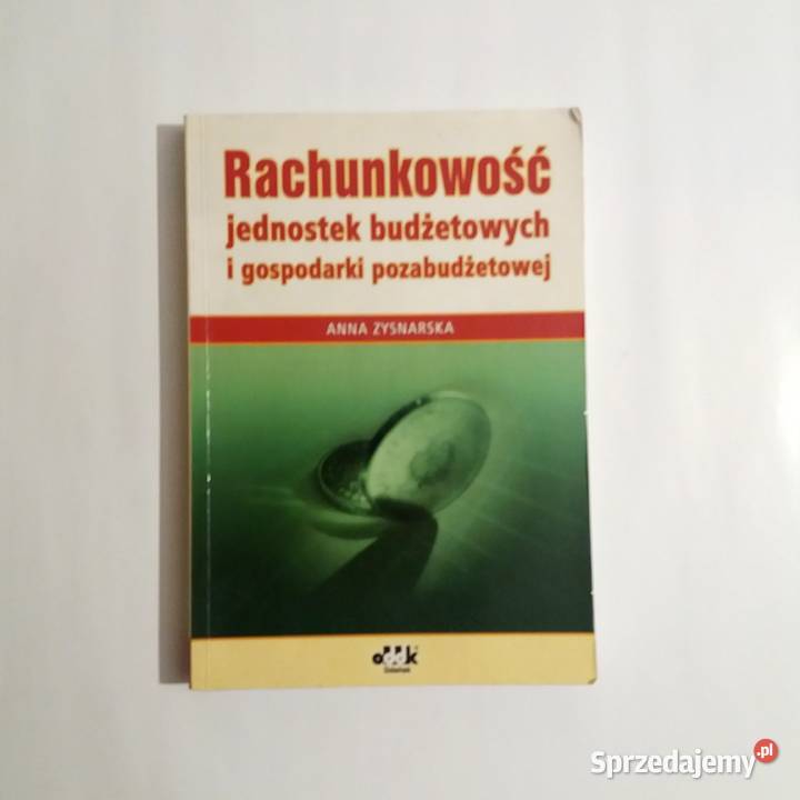 Anna Zysnarska Rachunkowość jednostek Rok wydania 2008 Łódź